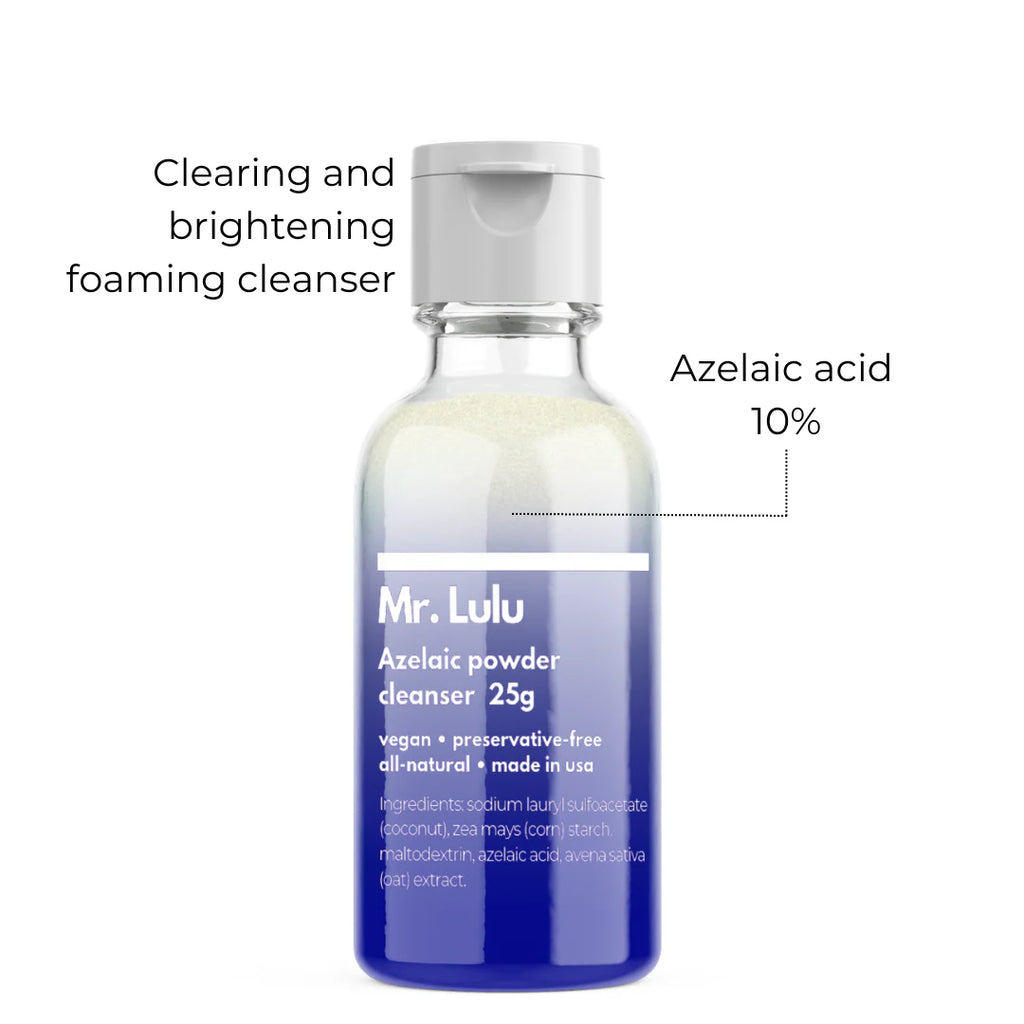 Azelaiac Powder Cleanser 25g – Clears & Brightens Skin | Limpia, aclara y mejora la textura de la piel