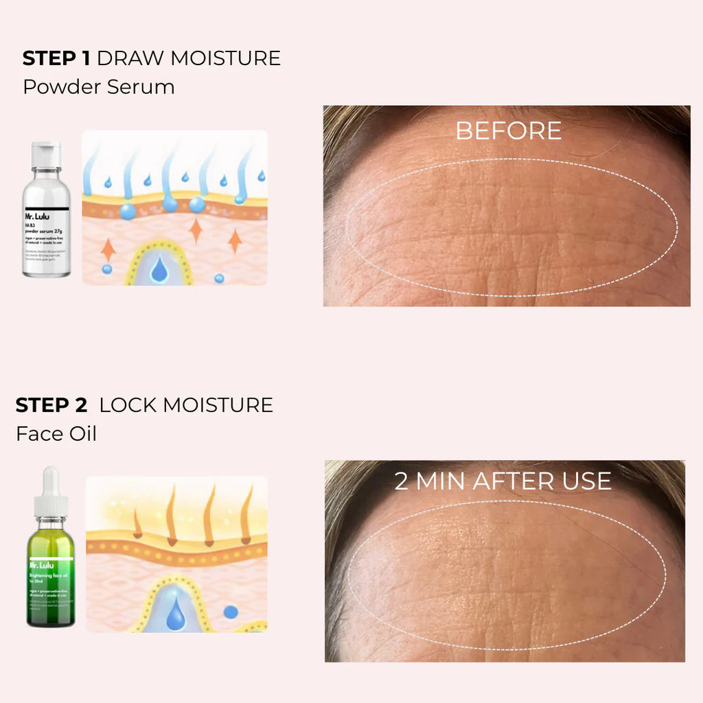 HA B3 Powder Serum 27g-Hydrates & Brightens Skin | Hidrata, ilumina y mejora la textura de la piel