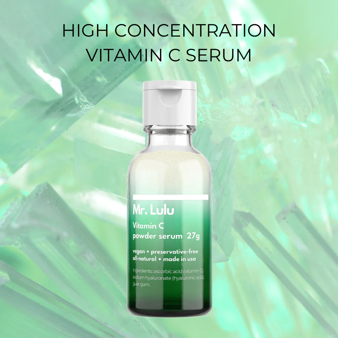 Vitamin C Powder Serum 27g – Brightens & Evens Skin Tone | Ilumina y mejora el tono de la piel